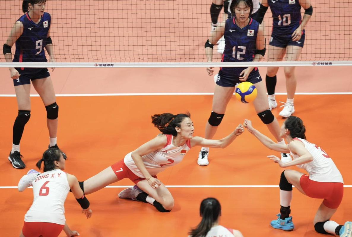 中国女排3-1战胜日本队